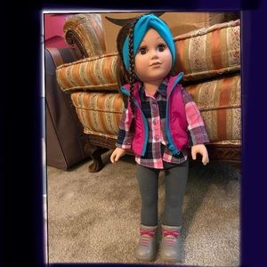 My Life as 18” Outdoor Girl Doll, Brunette